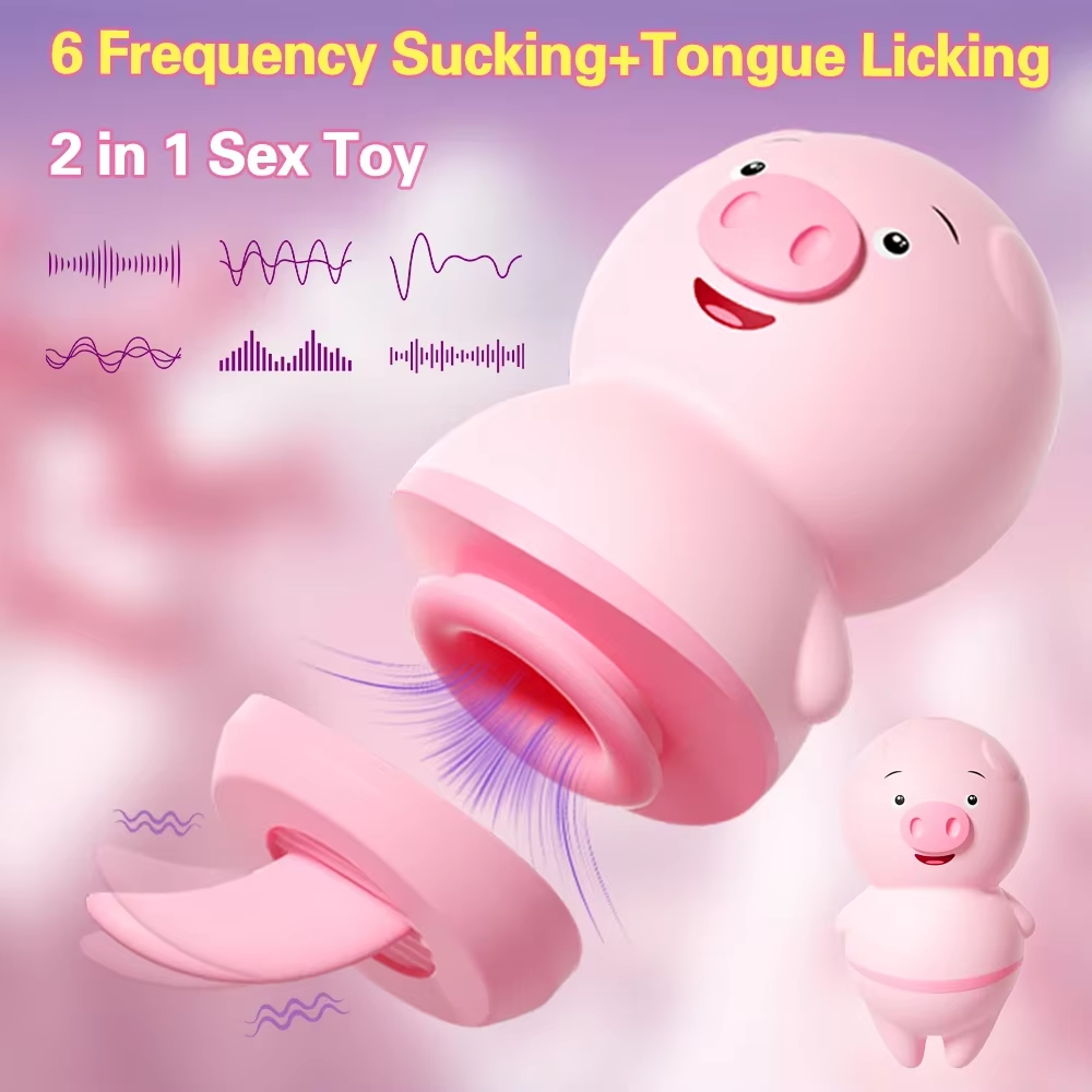 Mini Pig Licking Tongue Vibrat - مراجعة Vacuum Chamber Small وسعره