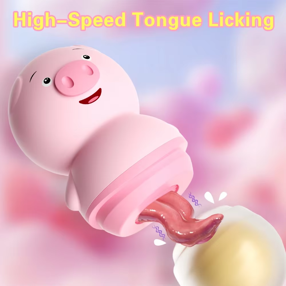 Mini Pig Licking Tongue Vibrat - مراجعة Vacuum Chamber Small وسعره