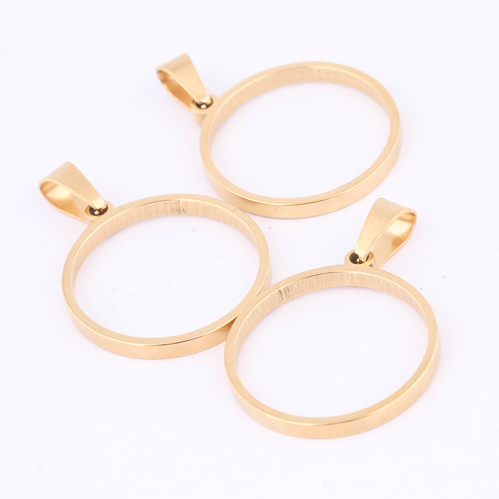 10pcs 25mm Round Open Bezel Ch - مراجعة Resin Craft Projects وسعره