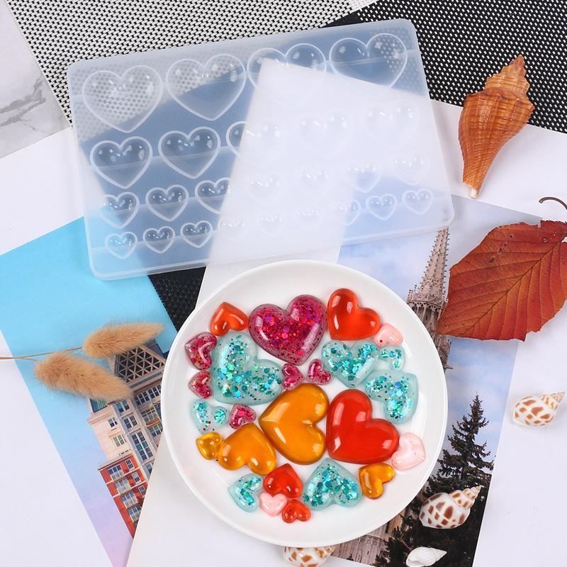 Silicone Mold Heart Shape Pend - مراجعة Resin Craft Workshop وسعره