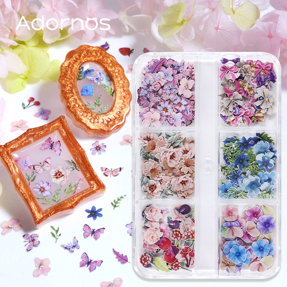 180pcs/box Wood Pulp Flowers C - مراجعة Flower Preservation Resin وسعره