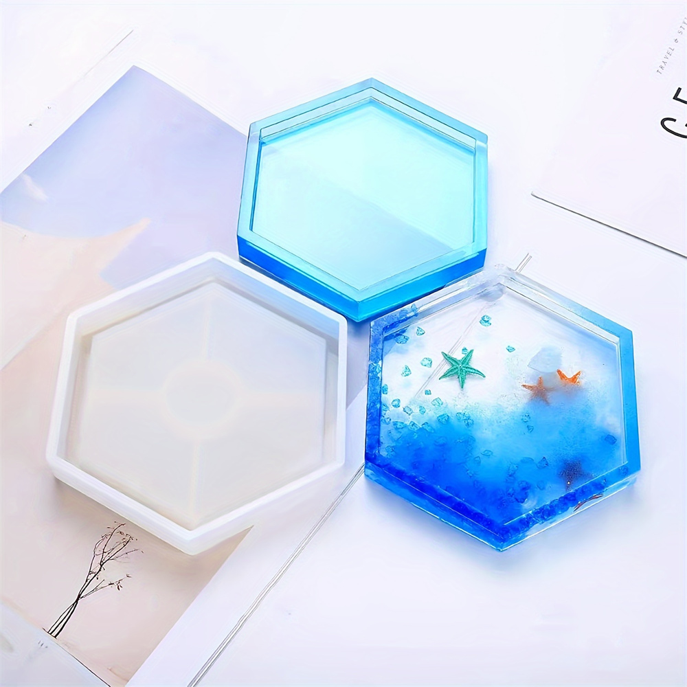 4pcs/Set Storage Tray Coaster  - مراجعة Serving Tray Mold وسعره