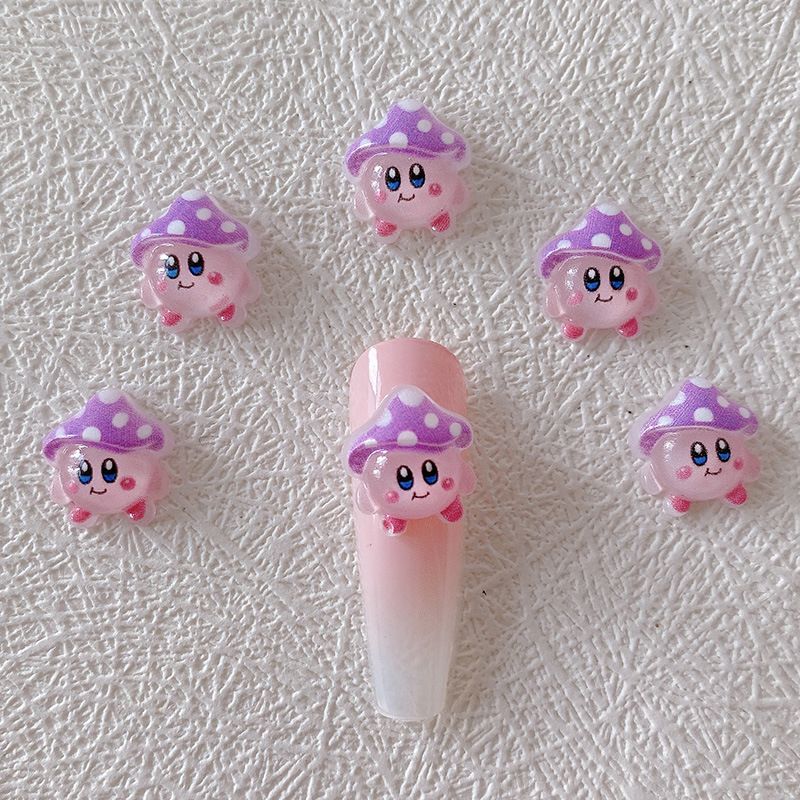 2/10/20pcs Kirby Nail Charms 3 - مراجعة Crafting Resin وسعره
