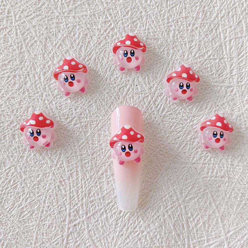 2/10/20pcs Kirby Nail Charms 3 - مراجعة Crafting Resin وسعره