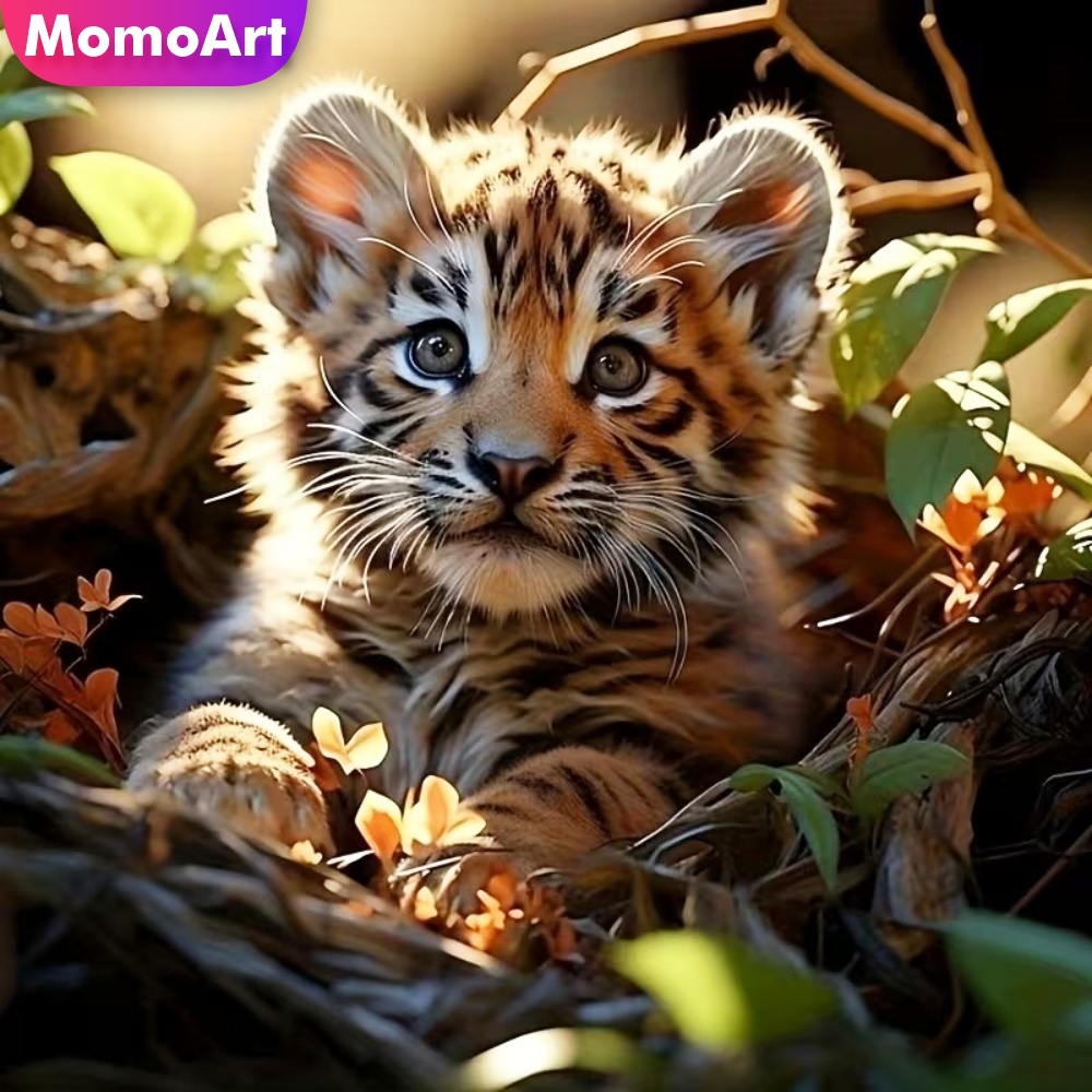Momoart Diamond Painting Tiger - مراجعة Resin Craft For Beginners وسعره