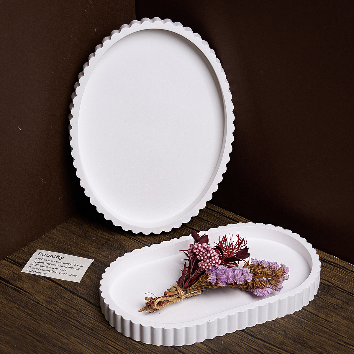 DIY Concrete Tray Silicone Mol - مراجعة Coaster Mold Round وسعره