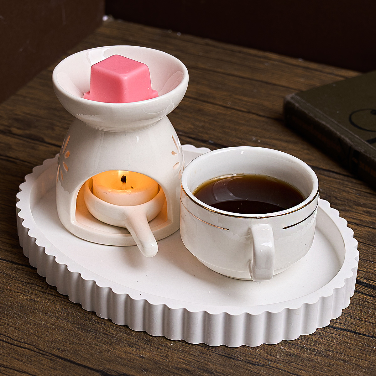 DIY Concrete Tray Silicone Mol - مراجعة Coaster Mold Round وسعره