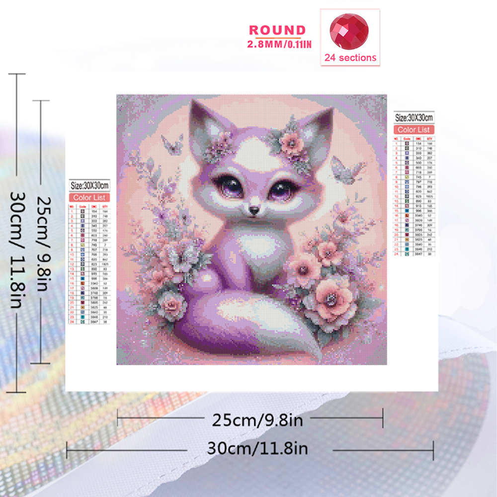 EverShine Fox Diamond Painting - مراجعة Resin Craft For Beginners وسعره