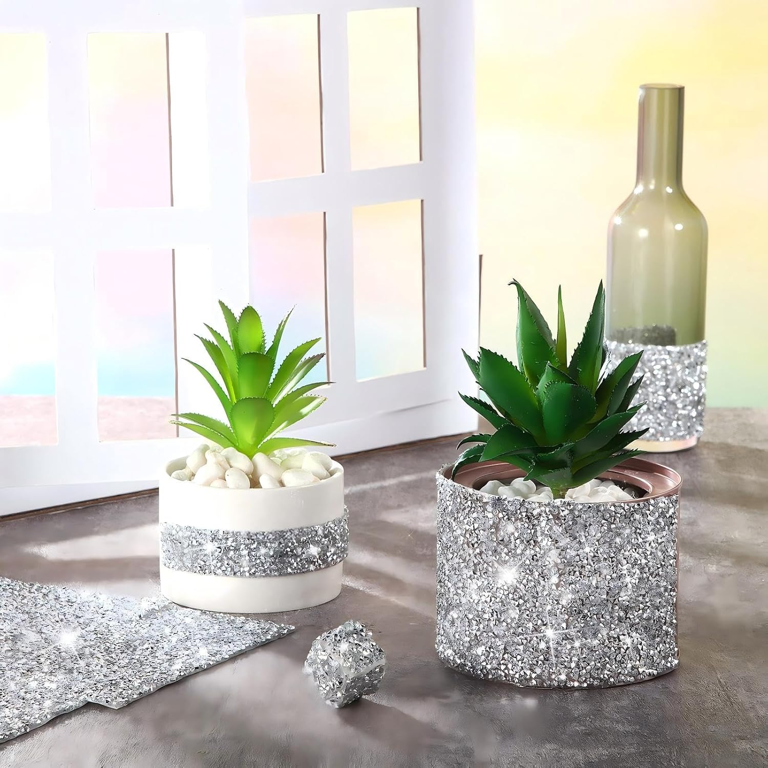 Crystal Rhinestone Sticker She - مراجعة Resin Crafts Diy وسعره