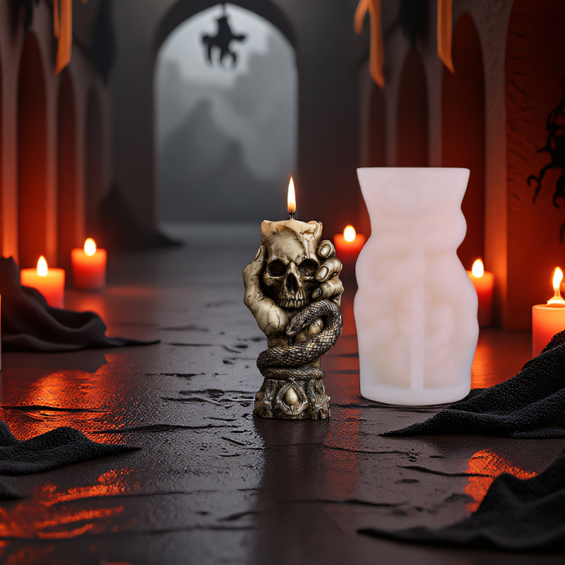 Halloween Skull Aroma Candle S - مراجعة Resin Craft Workshop وسعره