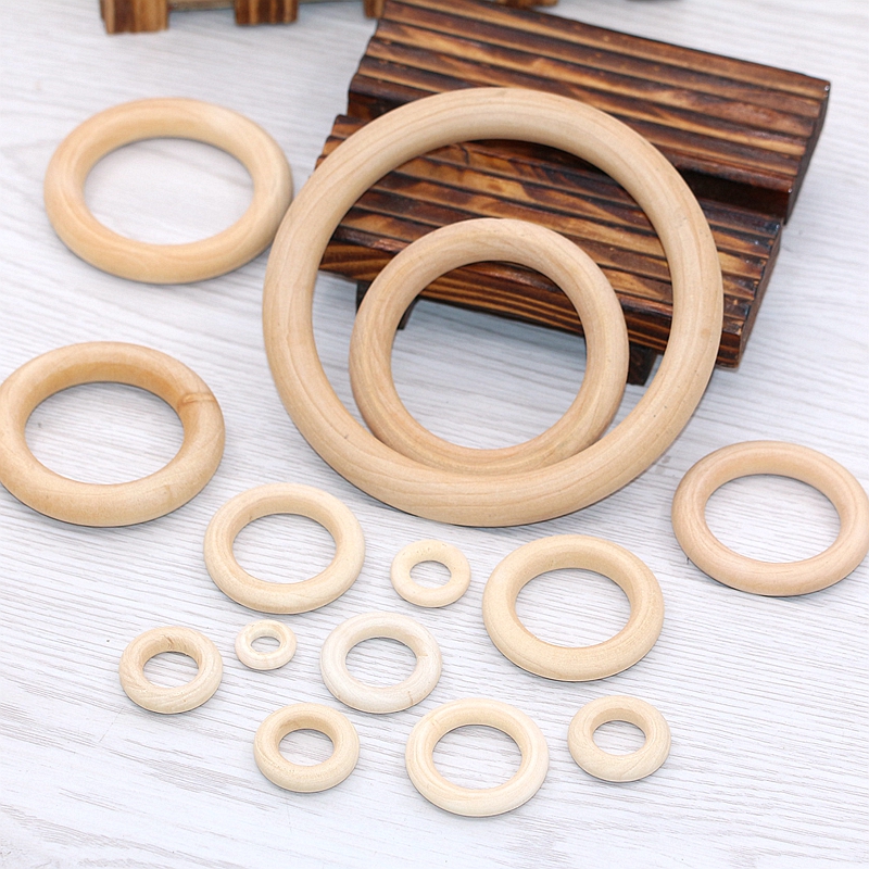 25-80mm Natural Wood Large Woo - مراجعة Wood Ring Blank وسعره