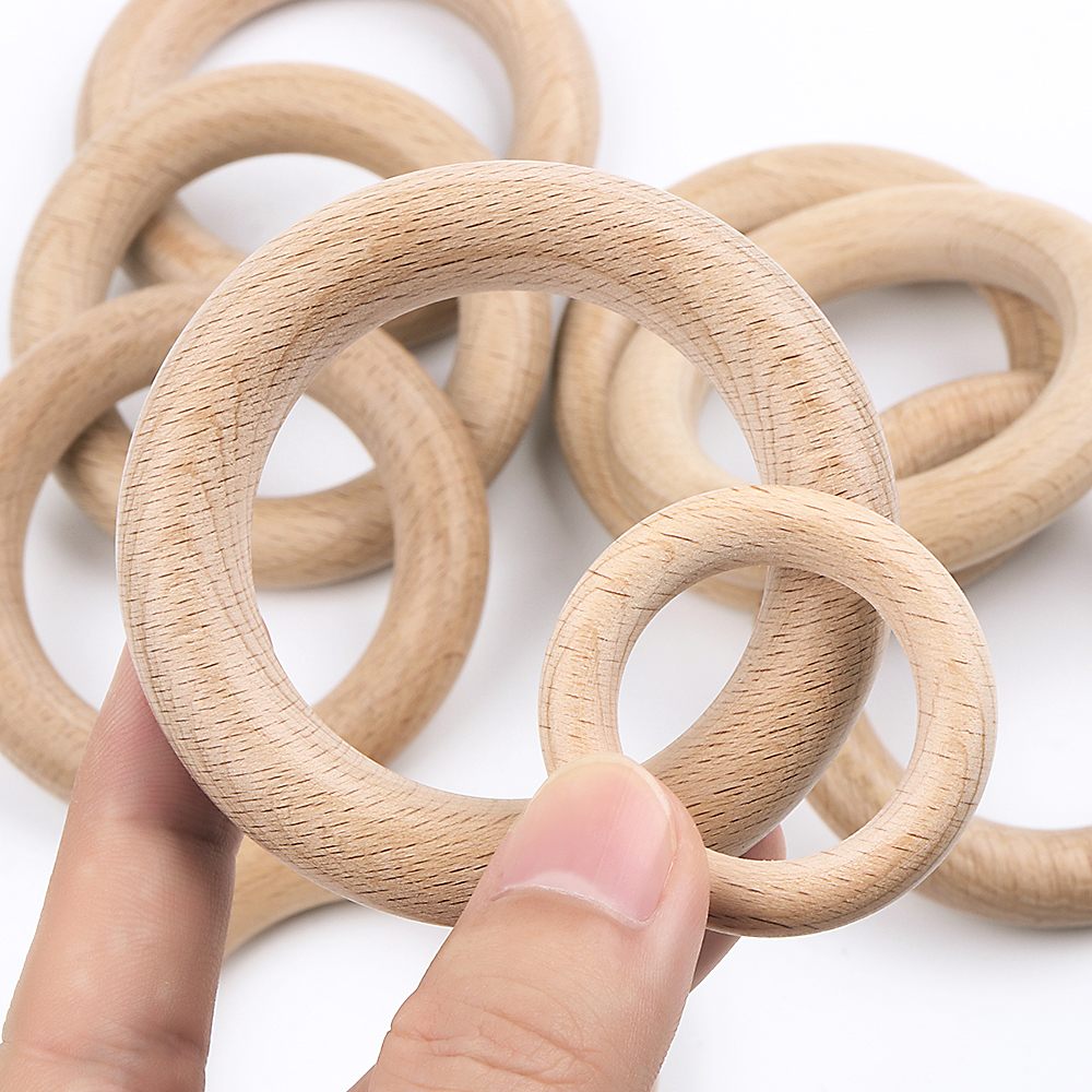 25-80mm Natural Wood Large Woo - مراجعة Wood Ring Blank وسعره