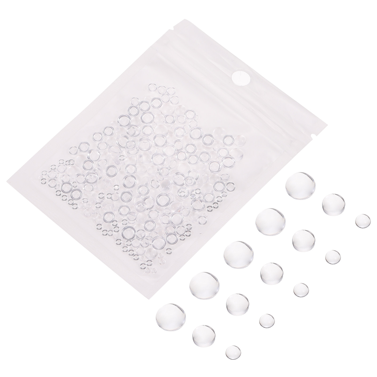 350Pcs Flat Round Resin Patche - مراجعة Resin Crafts Diy وسعره