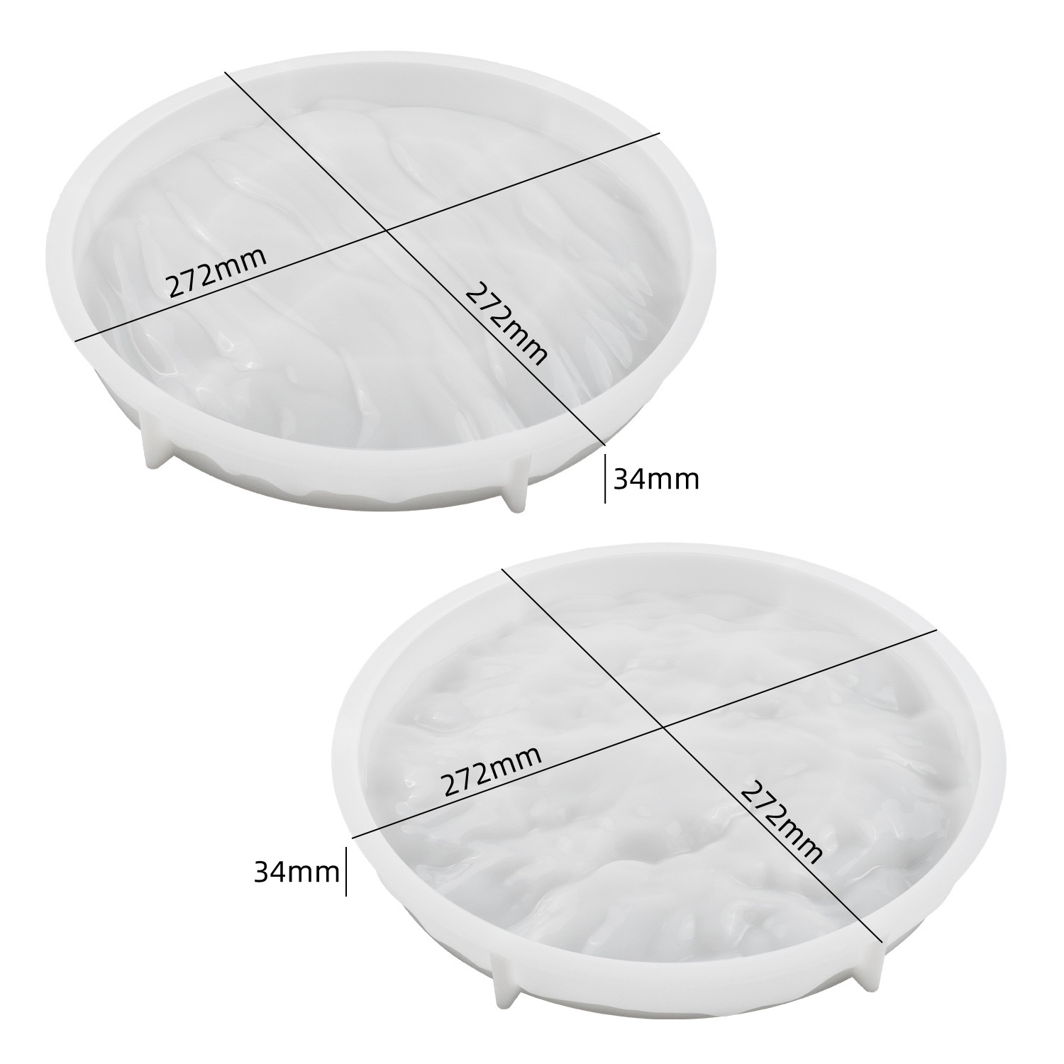 Sea Wave Tray Crystal Epoxy Re - مراجعة Resin Ocean Wave Mold وسعره