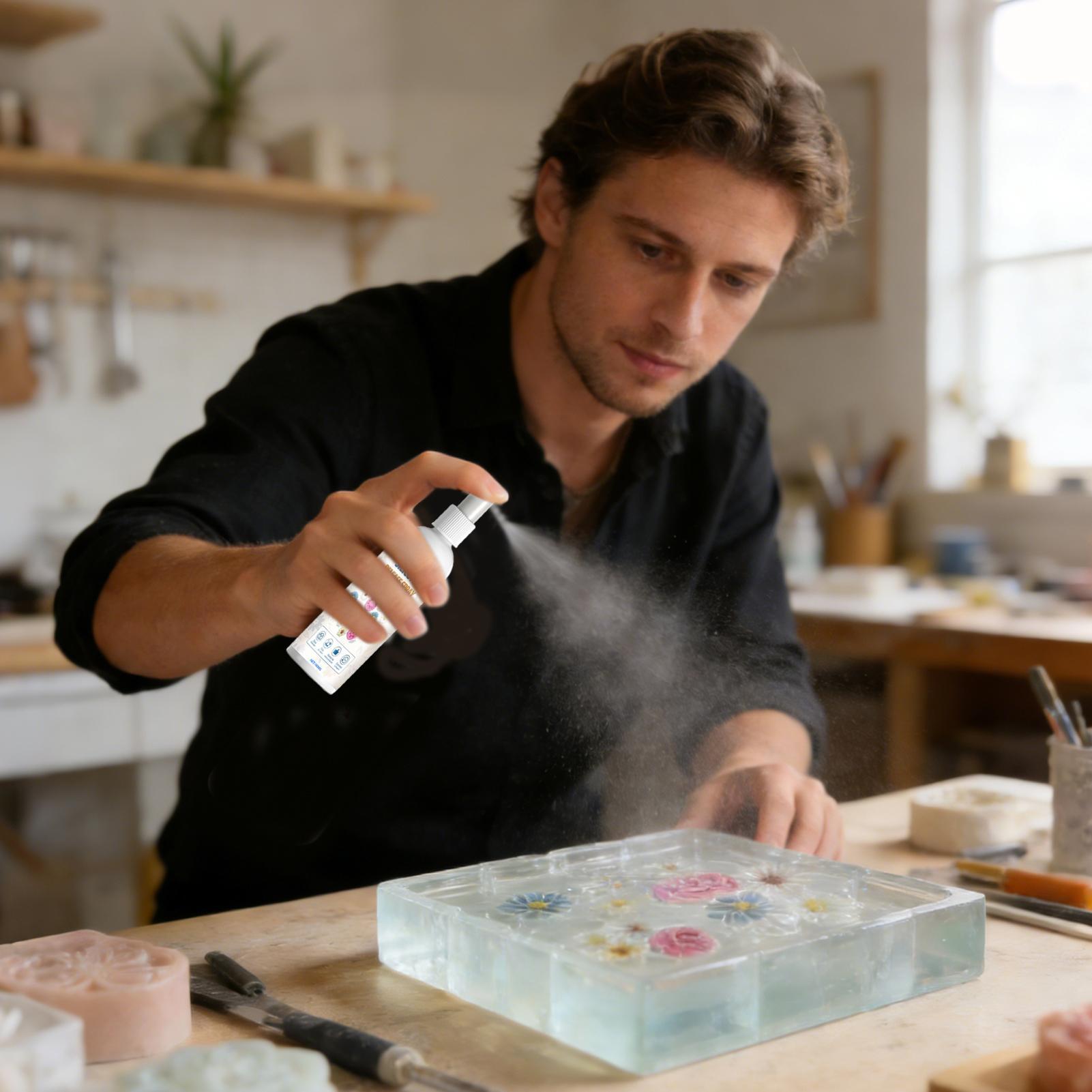 100ml Easy Demold Mold Release - مراجعة Resin Craft For Beginners وسعره