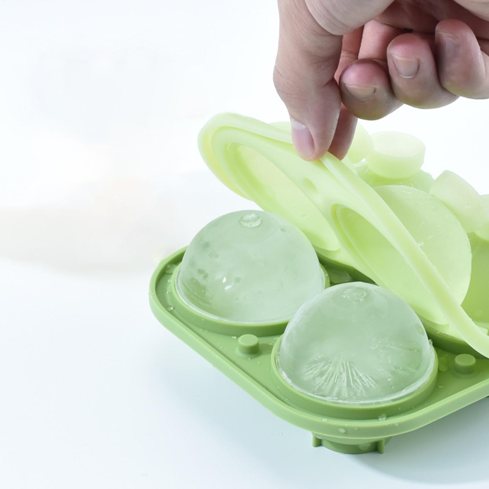 Sphere Ice Mold Silicone Ice B - مراجعة Serving Tray Mold وسعره