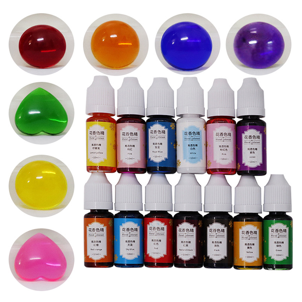 13 Color Epoxy Resin Pigment D - مراجعة Flower Preservation Resin وسعره