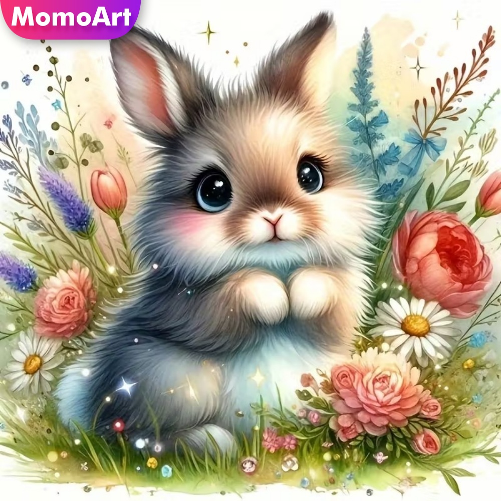 Momoart Diamond Painting Rabbi - مراجعة Resin Craft For Beginners وسعره