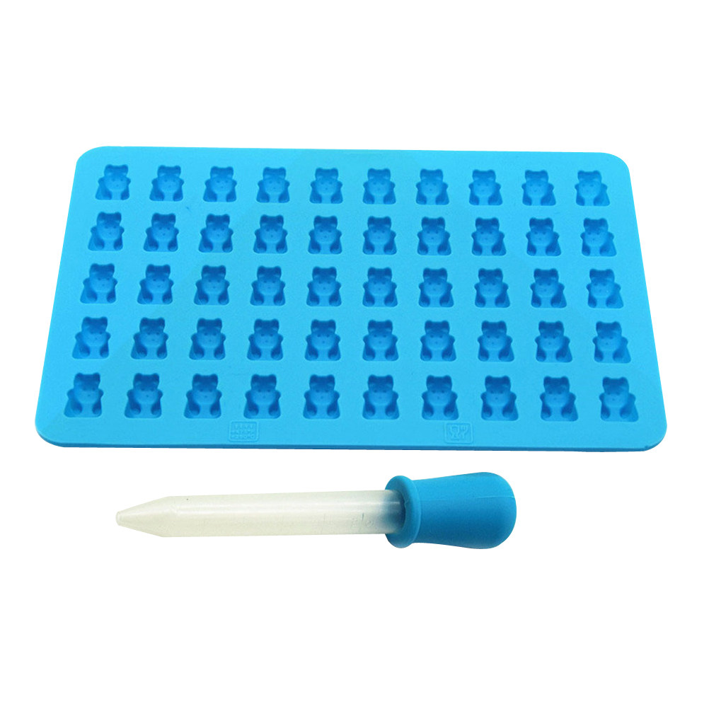 50 Bear Shaped Silicone Chocol - مراجعة Silicone Mold Tray وسعره
