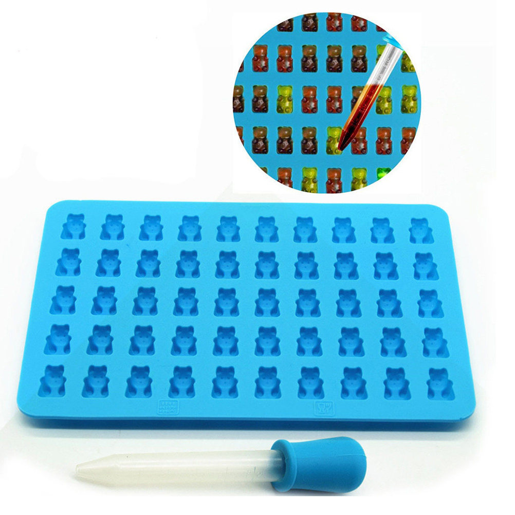 50 Bear Shaped Silicone Chocol - مراجعة Silicone Mold Tray وسعره