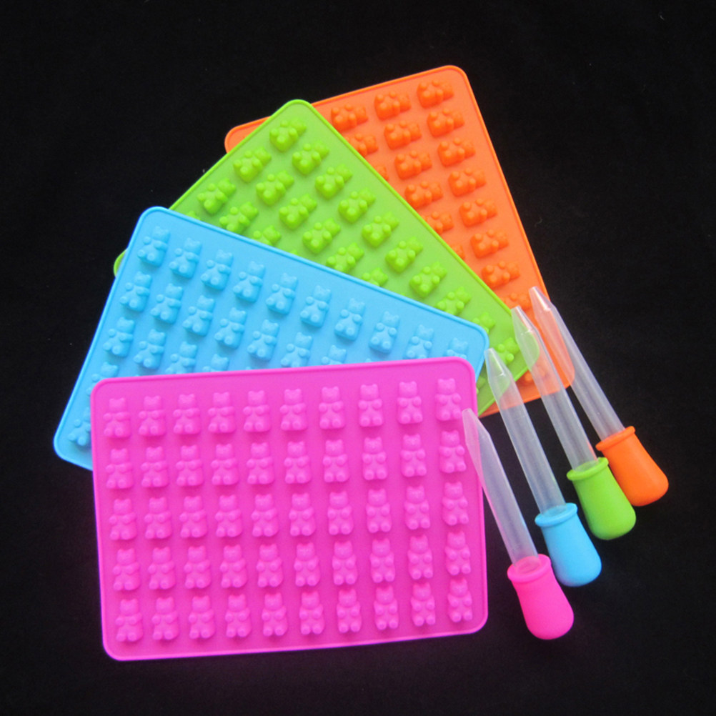 50 Bear Shaped Silicone Chocol - مراجعة Silicone Mold Tray وسعره