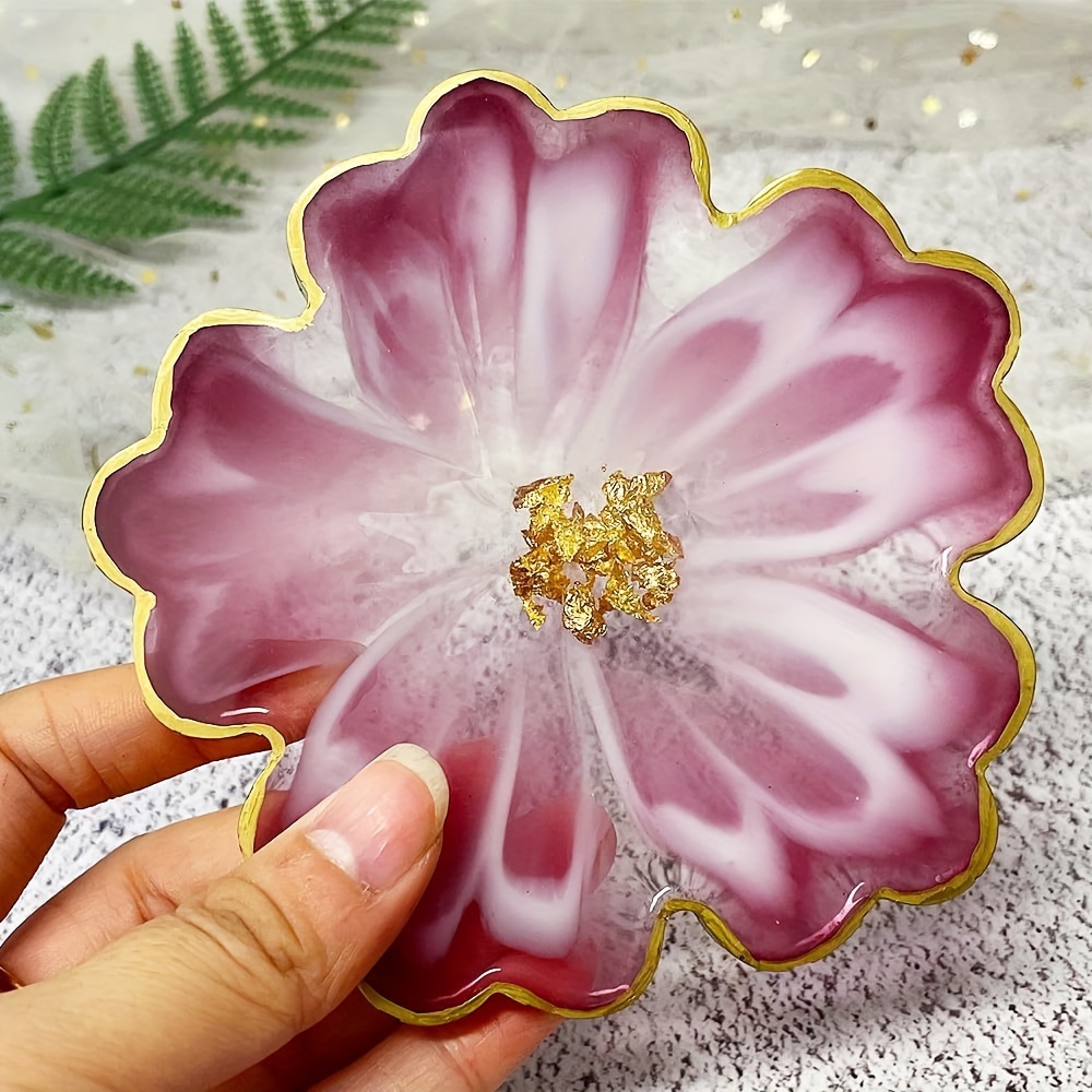 1-piece 13-inch large flower t - مراجعة Serving Tray Mold وسعره
