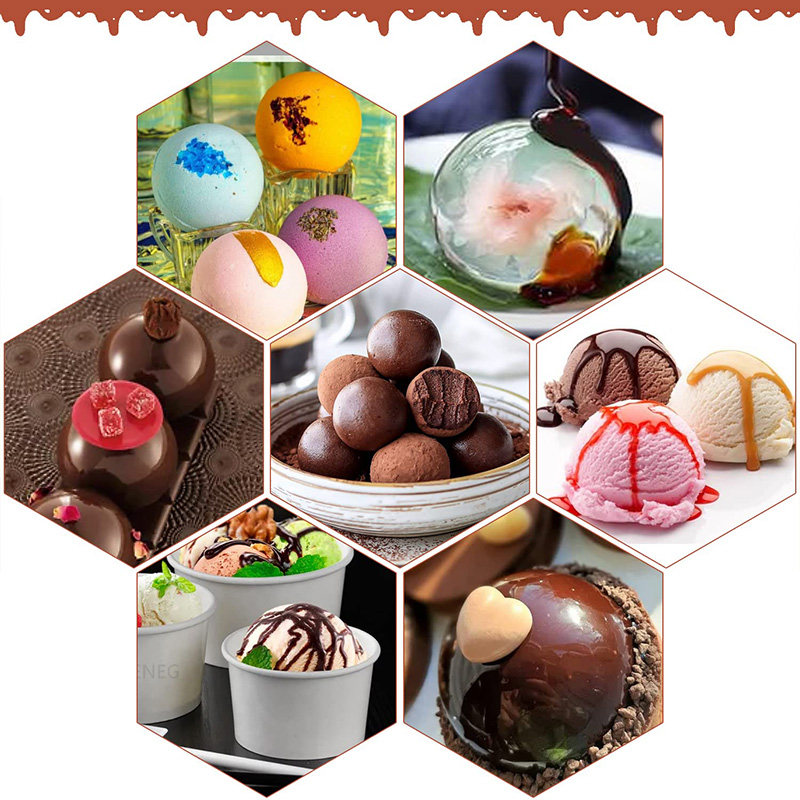 6 Cavities Semicircle Silicone - مراجعة Coaster Mold Round وسعره