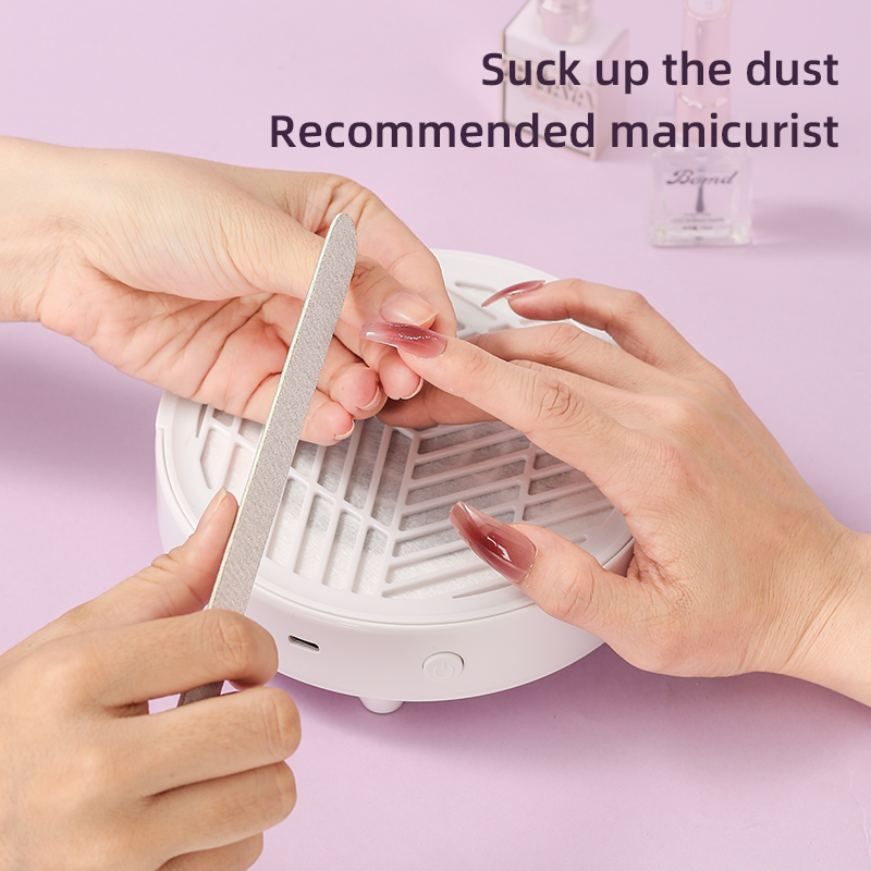 New Mini Nail Dust Collector E - مراجعة Vacuum Chamber Small وسعره
