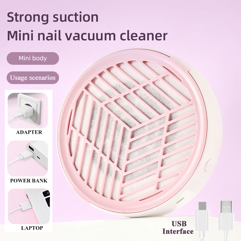 New Mini Nail Dust Collector E - مراجعة Vacuum Chamber Small وسعره