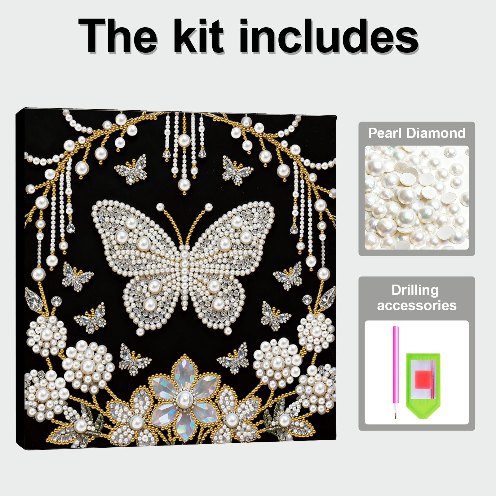 DIY Pearl Painting Art Kits fo - مراجعة Resin Craft For Beginners وسعره
