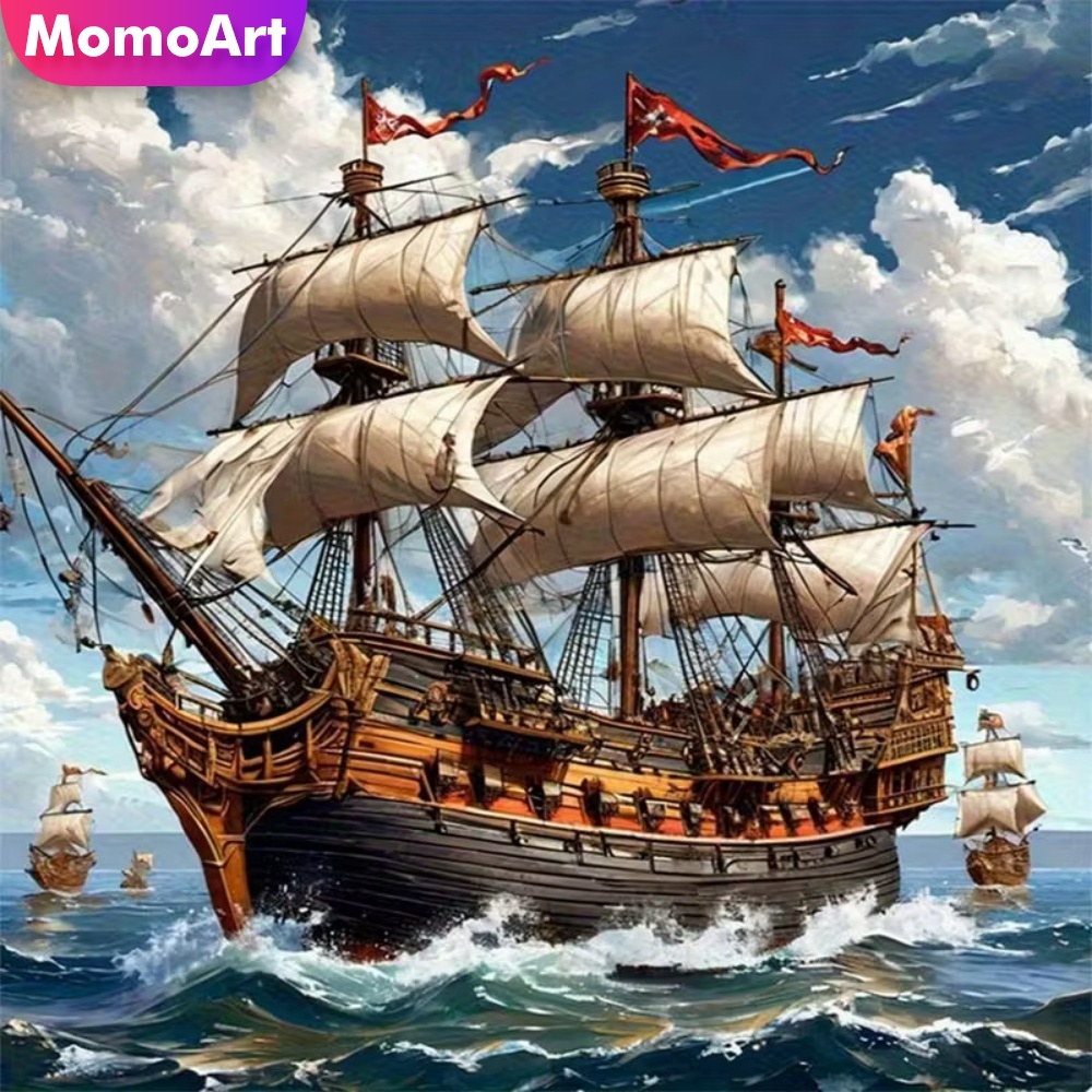 Momoart Diamond Painting Ship  - مراجعة Resin Craft For Beginners وسعره