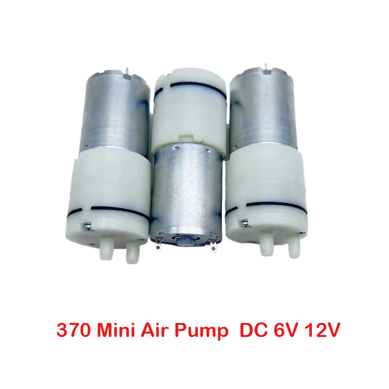 370 Mini Air Pump DC 6V 12V El - مراجعة Vacuum Chamber Small وسعره