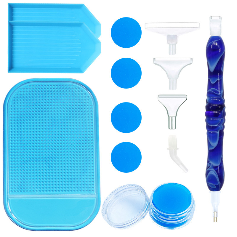 1 Set New 5D Diamond Painting  - مراجعة Resin Craft Kit وسعره