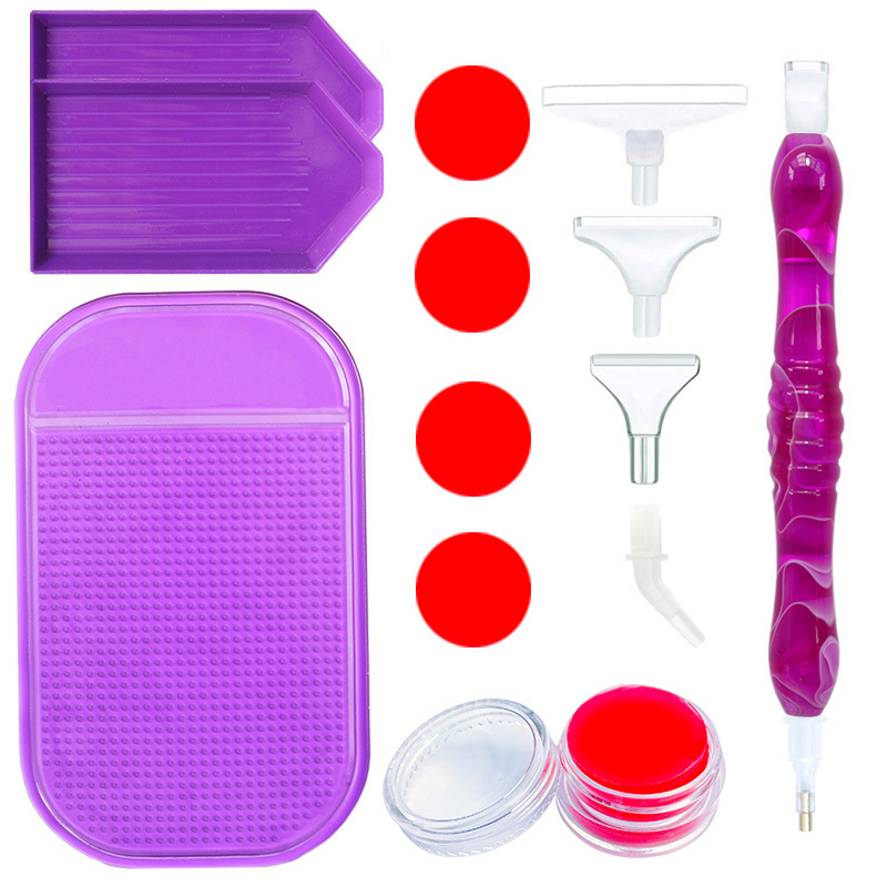 1 Set New 5D Diamond Painting  - مراجعة Resin Craft Kit وسعره