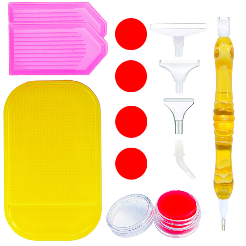 1 Set New 5D Diamond Painting  - مراجعة Resin Craft Kit وسعره