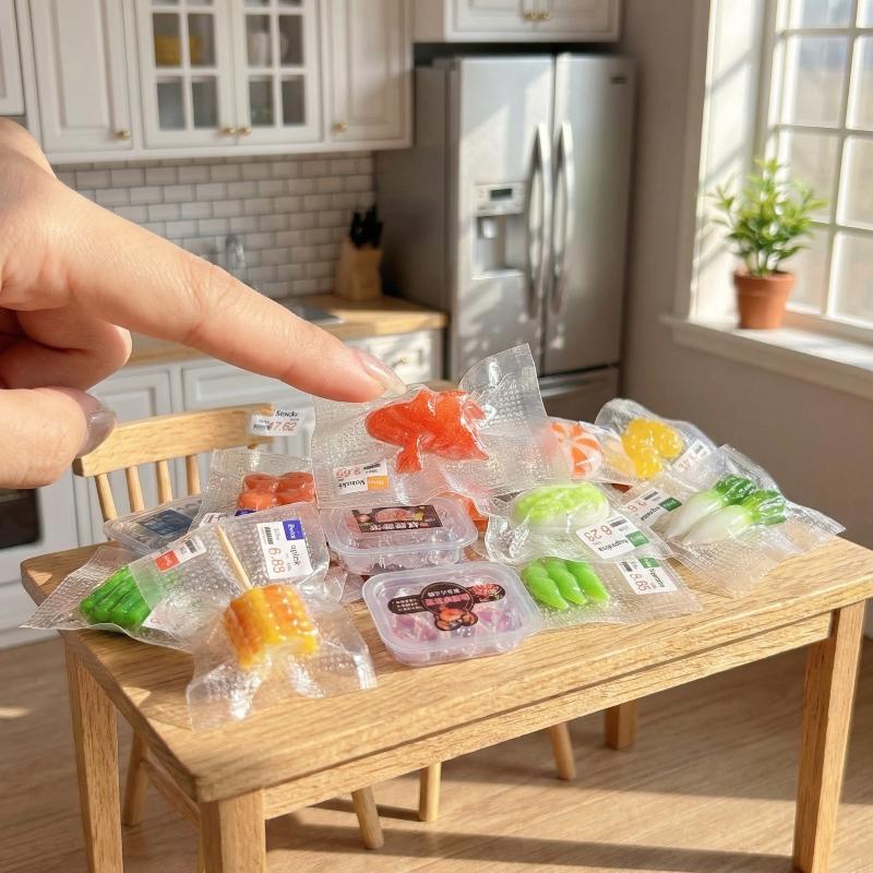 ✰✪1Pc 112 Mini Dollhouse Food  - مراجعة Vacuum Chamber Small وسعره