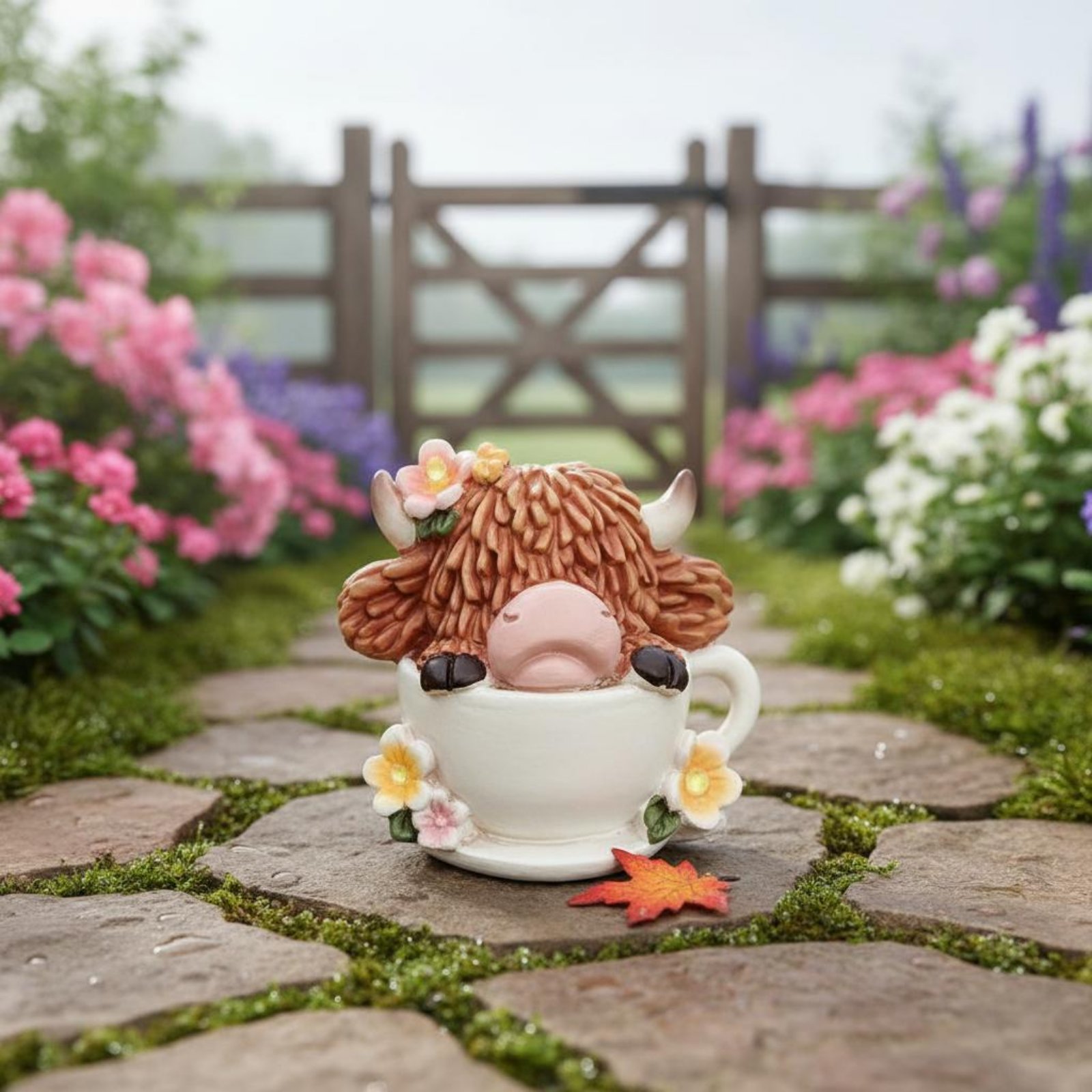 Highland Cow Garden Light Resi - مراجعة Crafting Resin وسعره
