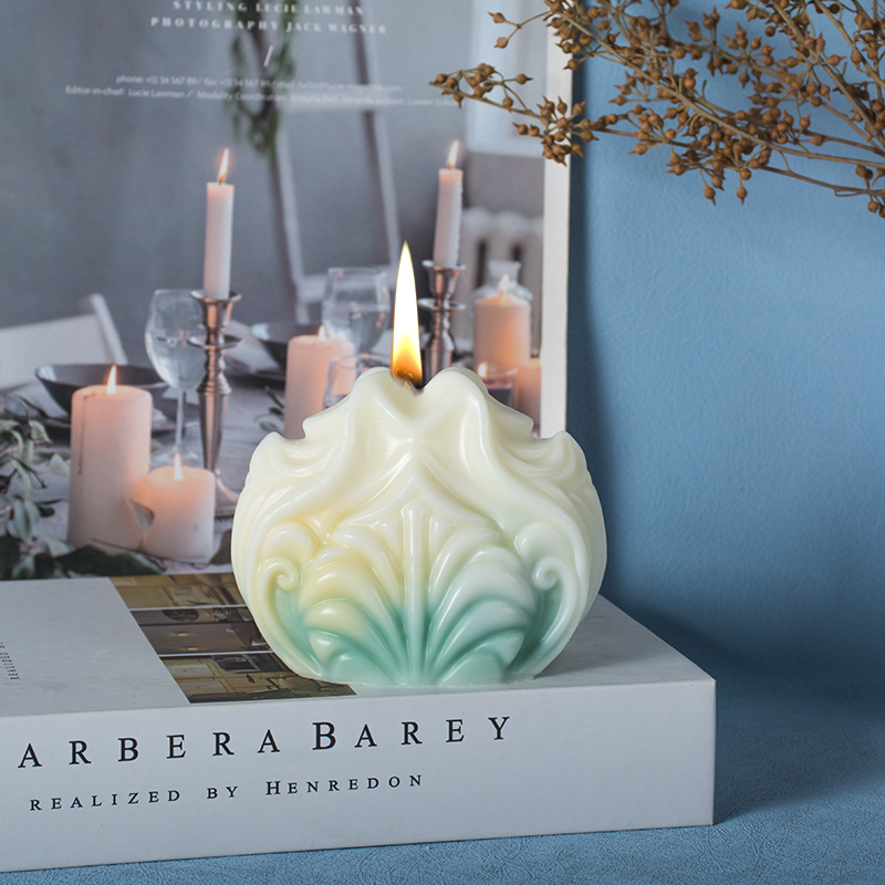 Ocean Shell Candle Silicone Mo - مراجعة Resin Ocean Wave Mold وسعره