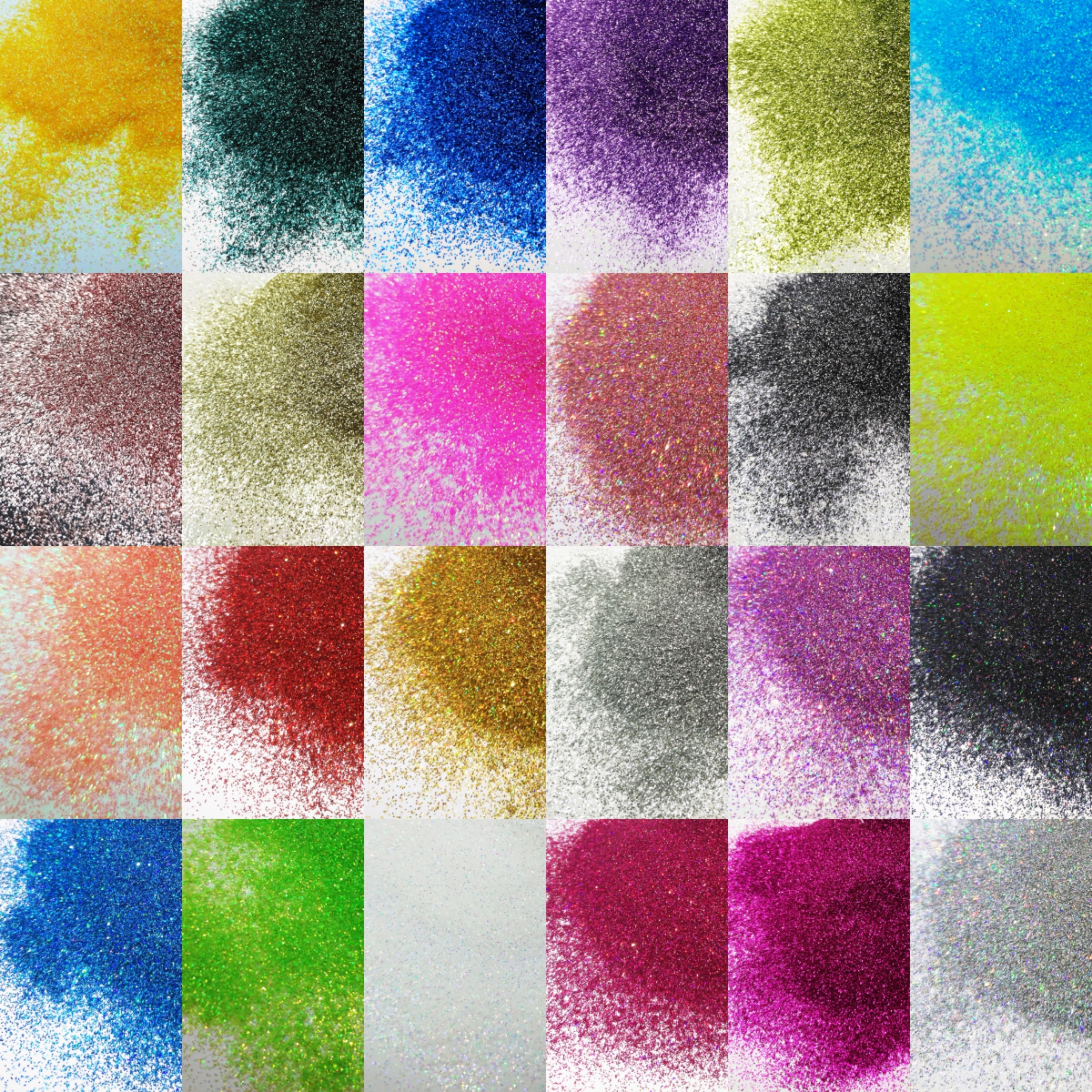 24-Color Cosmetic Iridescent H - مراجعة Resin Glitter Pack وسعره