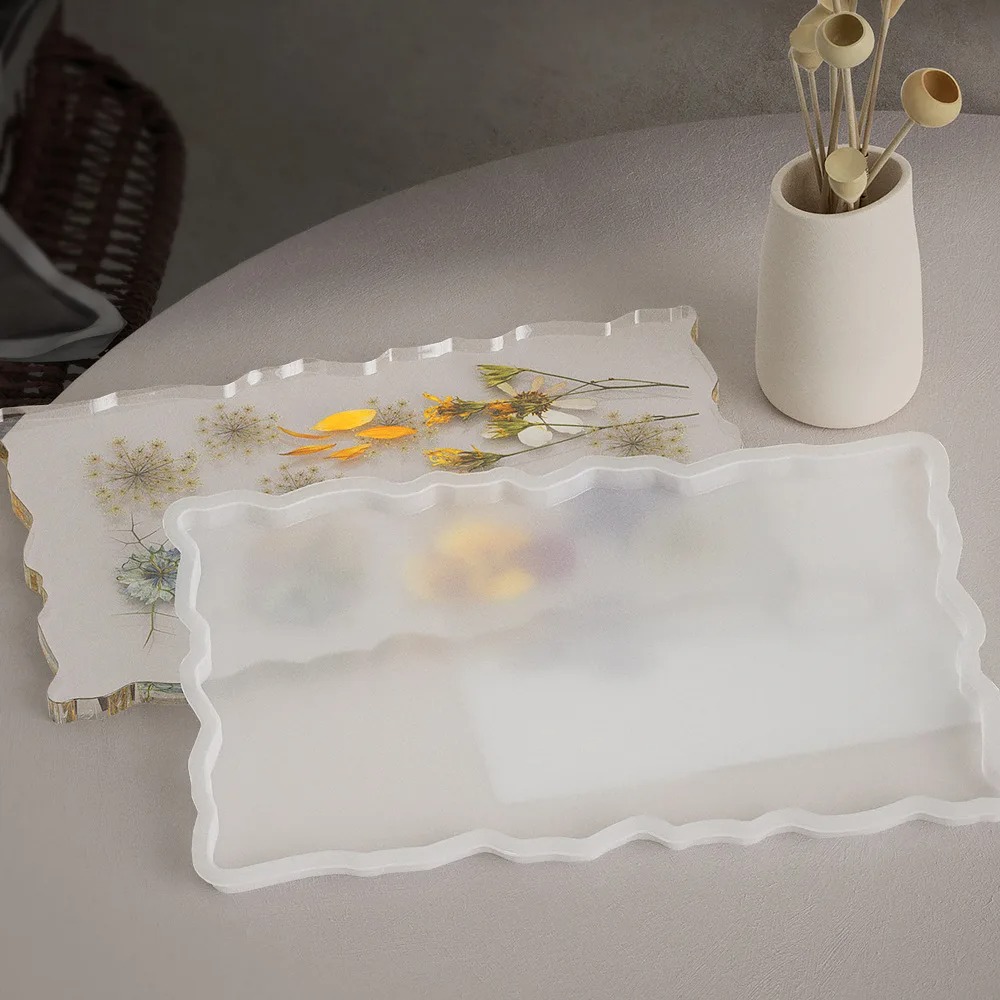 Tray Epoxy Resin Silicone Mold - مراجعة Serving Tray Mold وسعره