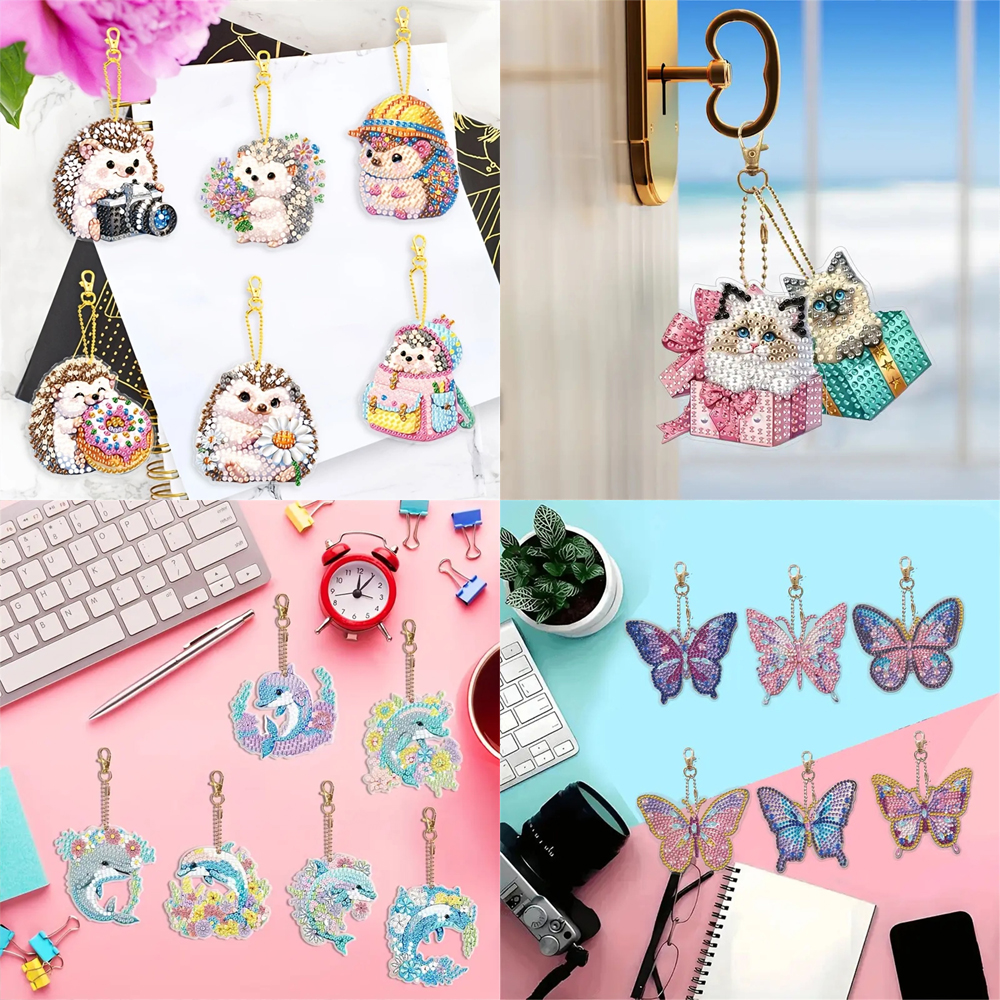 DIY Diamond Painting Keychains - مراجعة Resin Craft For Beginners وسعره