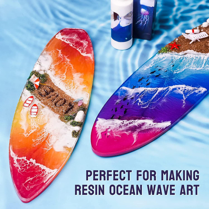 Surfboard Resin Tray Molds Sur - مراجعة Resin Ocean Wave Mold وسعره