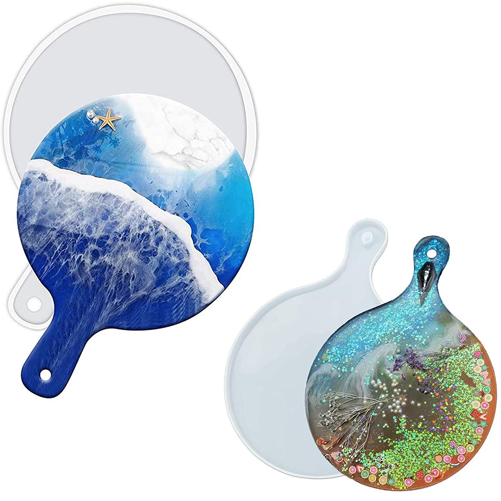 J1UL1N Resin Tray Silicone Mol - مراجعة Serving Tray Mold وسعره