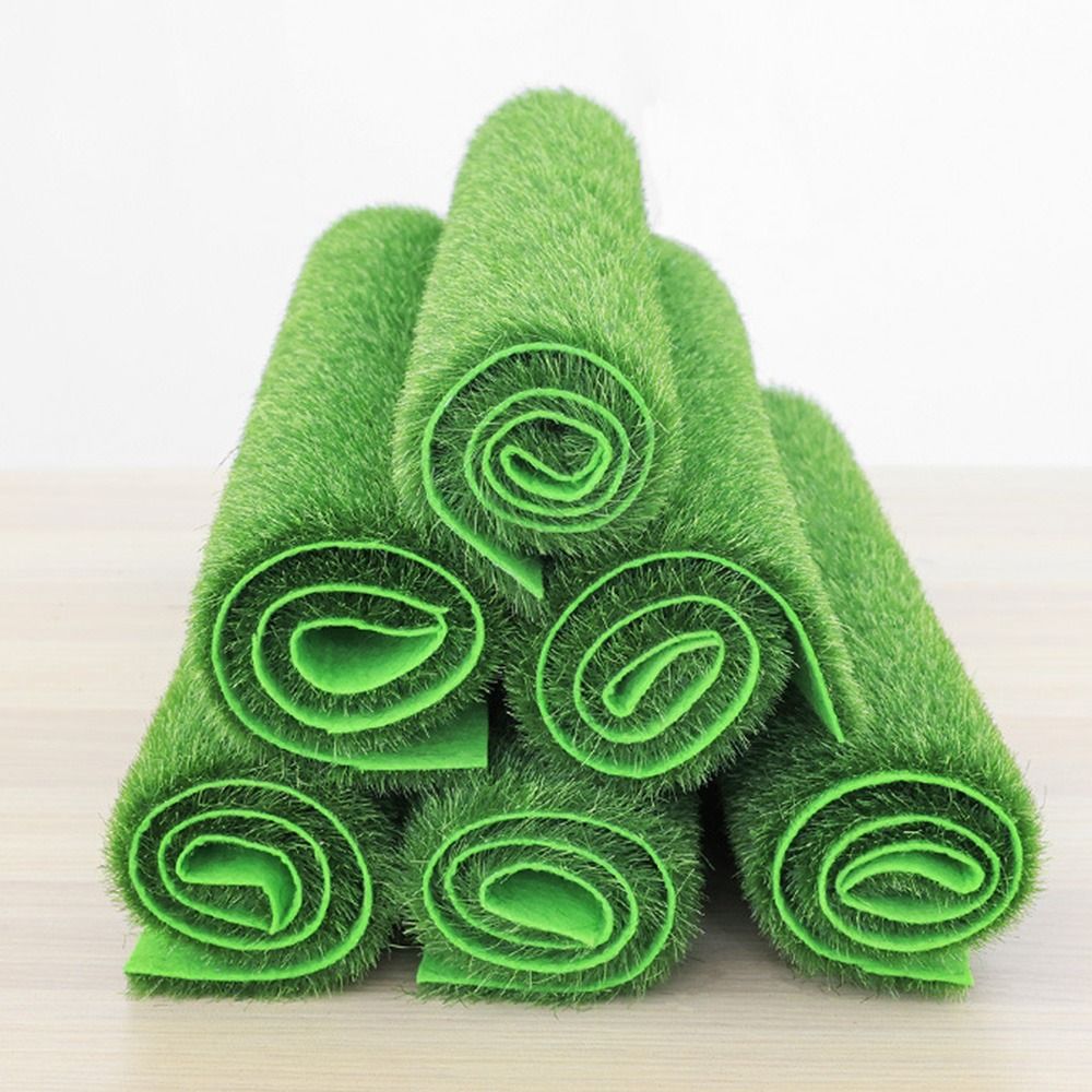 Durable Green Grass Mat Artifi - مراجعة Terrarium Moss Art وسعره