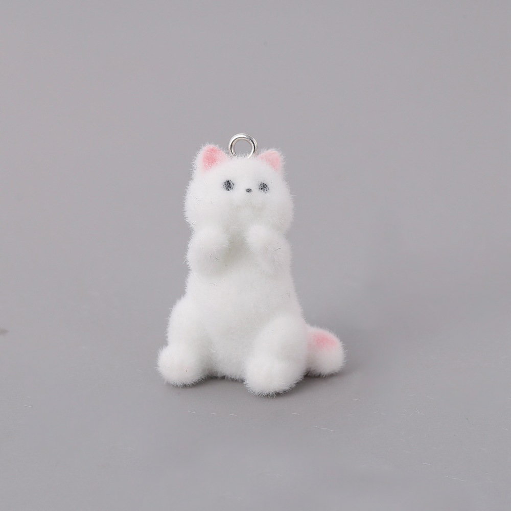 2pcs Flocking Little Cat Resin - مراجعة Resin Craft Projects وسعره