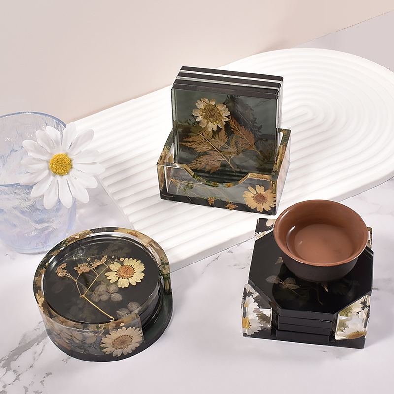 Silicone Coaster Storage Box M - مراجعة Coaster Mold Round وسعره