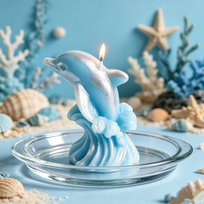 3D Whale & Dolphin with Wave S - مراجعة Resin Ocean Wave Mold وسعره