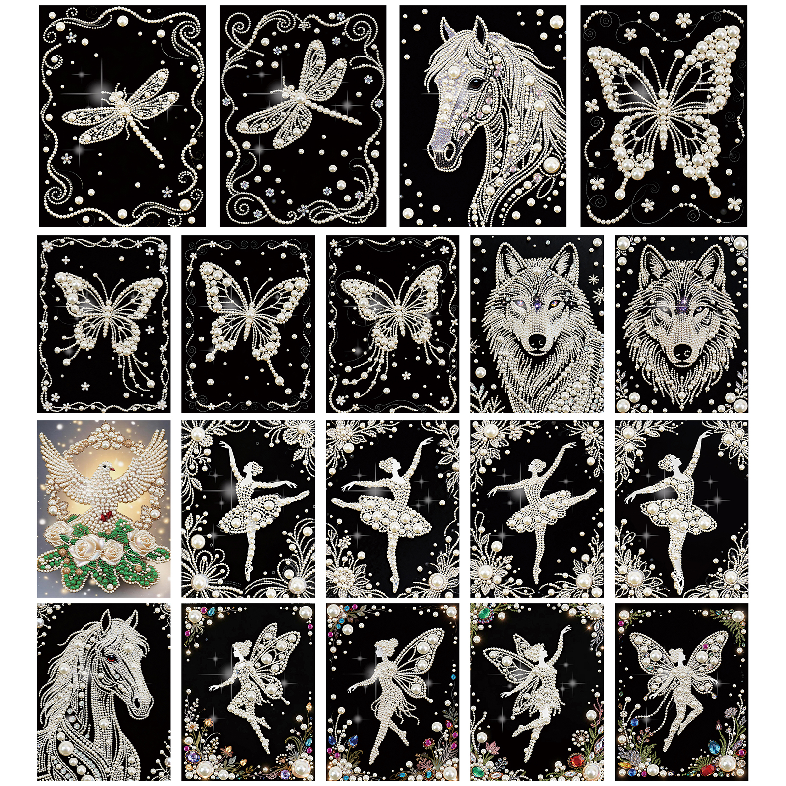 DIY Pearl Painting Art Kits fo - مراجعة Resin Craft Kit وسعره