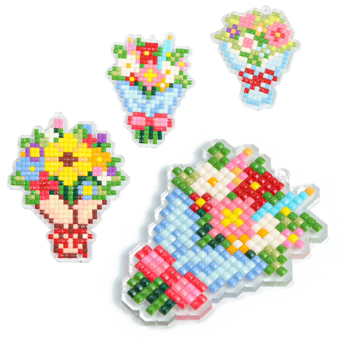 FOREVER YOUNG 3PCS Bouquet Acr - مراجعة Resin Craft Kit وسعره
