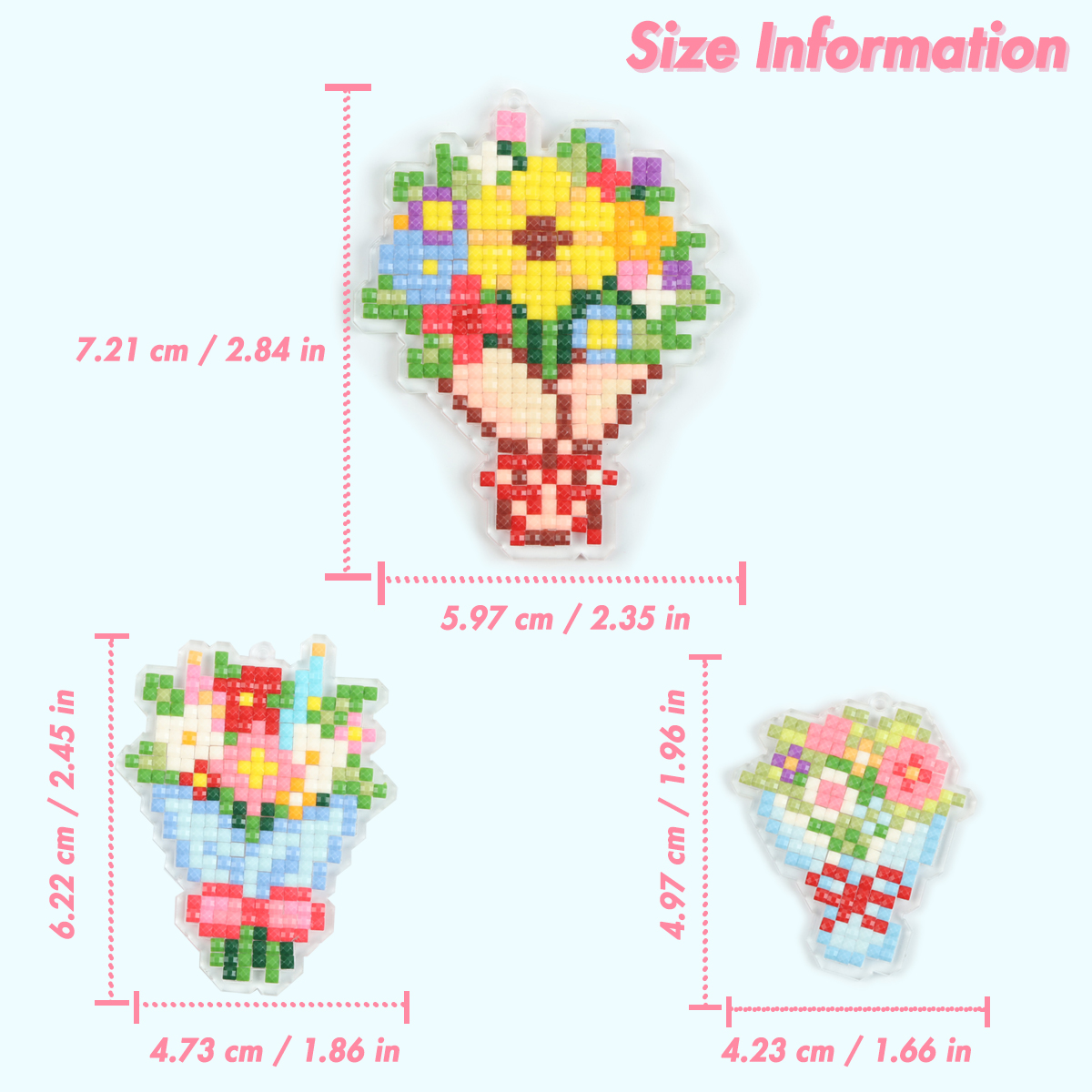 FOREVER YOUNG 3PCS Bouquet Acr - مراجعة Resin Craft Kit وسعره